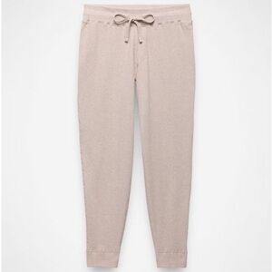 Prana Touchstone Joggers - Oatmeal Heather Cream Sweatpants XS